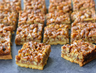 Pecan Squares - Once Upon a Chef